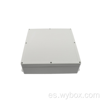Caja de cerramiento para montaje en pared carcasas electrónicas de plástico carcasa impermeable ip65 caja de conexiones de plástico abs con terminales